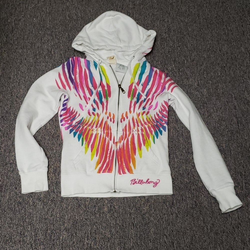 Billabong rainbow wing hoodie